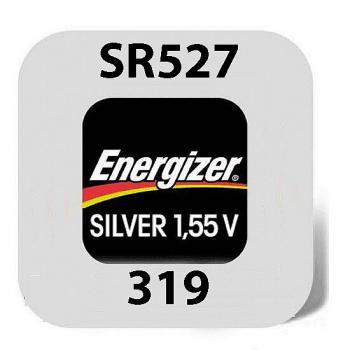 Energizer Uhrenbatterie 319 AgO 1,55V - SR527SW 10-er Pack